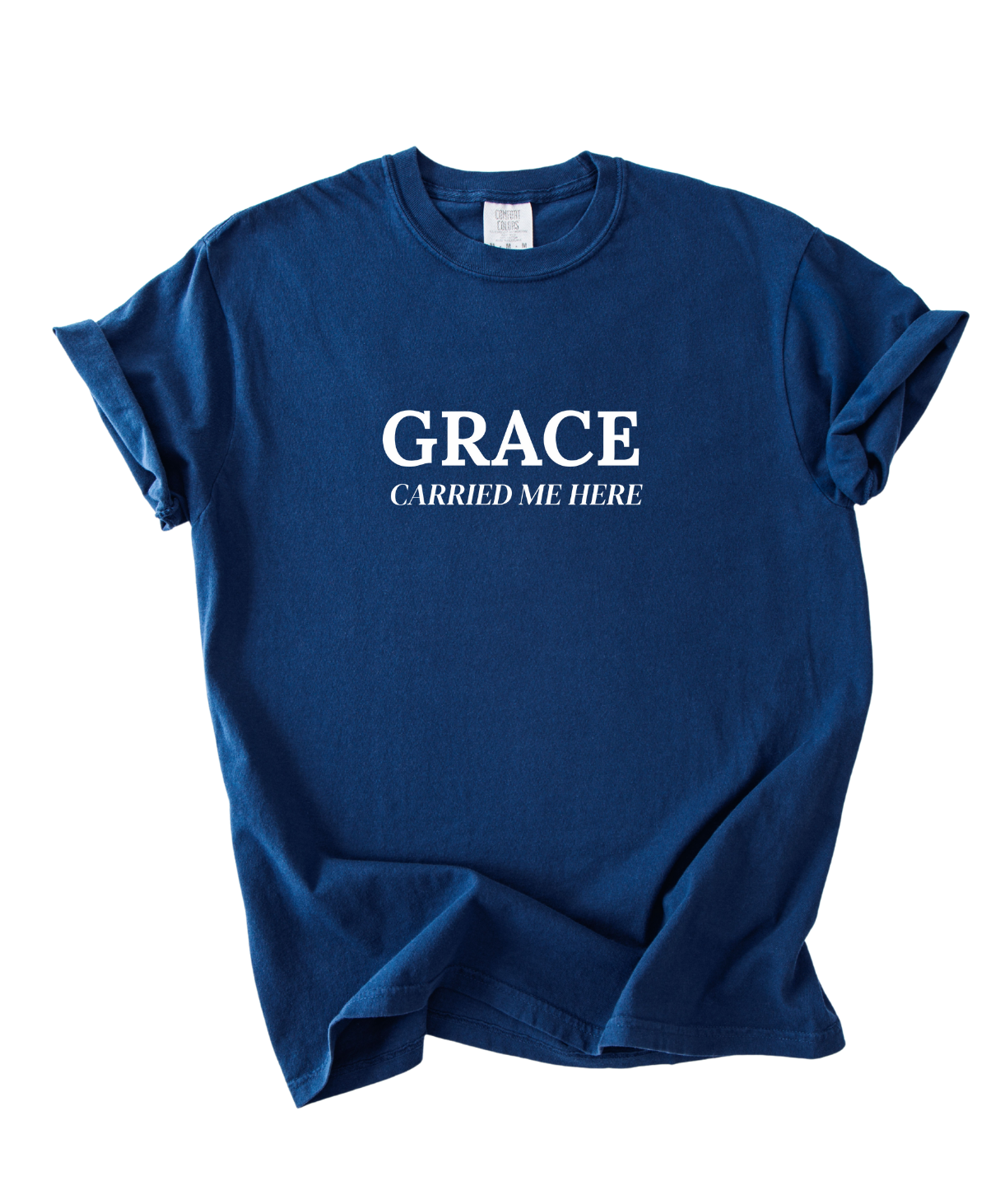 Grace Carried Me Here Tee – Supporting a Home Birth Journey