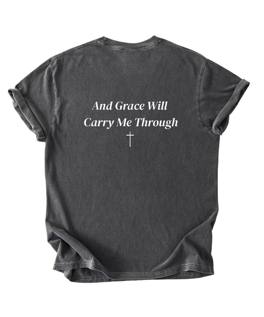 Grace Carried Me Here Tee – Supporting a Home Birth Journey
