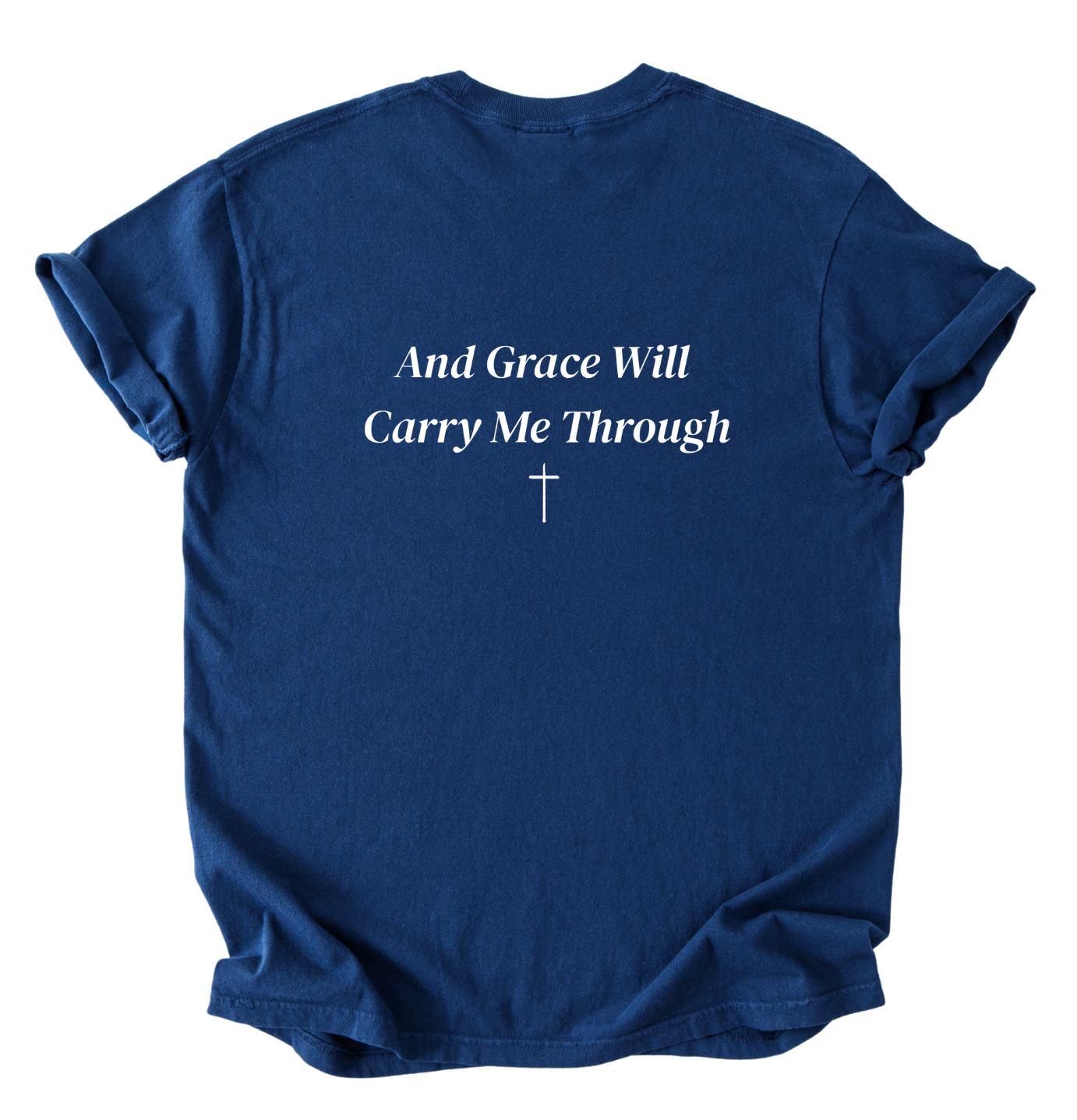 Grace Carried Me Here Tee – Supporting a Home Birth Journey